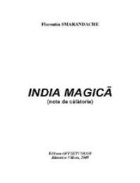 India Magica by Florentin Smarandache