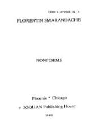 Nonpoems by Florentin Smarandache