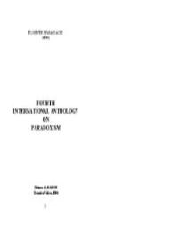 Fourth International Anthology on Parado... by Florentin Smarandache