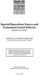 Special Operations Forces and Unmanned A... by Major Stephen P. Howard, USAF