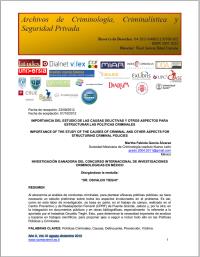 Presentación del Vol. XI Volume XI, August-December 2013 by Ojeda (, Carla , Monroy, Dr.