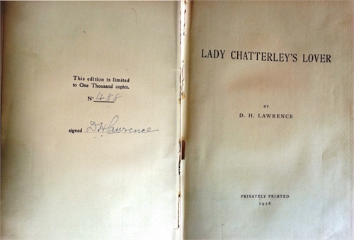 Lady Chatterley's Lover by Lawrence, David Herbert