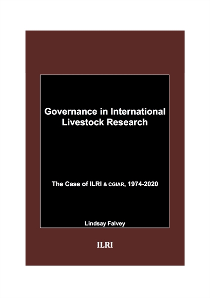 Governance in International Livestock Re... by FALVEY, LINDSAY, Ph.D.